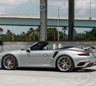 Фото дисков Strasse Wheels SM5R Deep Concave Duoblock на Porsche 911 VII