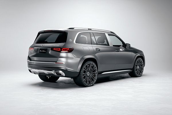 Фото дисков Brixton Forged LX03 Алмазная проточка на Mercedes-Benz GLS (X167)