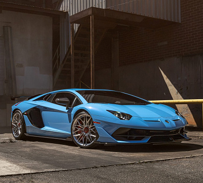 Фото дисков Anrky S1-X1 на Lamborghini Aventador