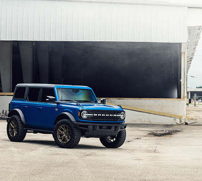 Фото дисков Vossen HF6-4 на Ford Bronco