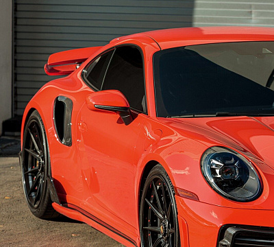 Фото дисков Strasse Wheels SV10 Deep Concave Duoblock на Porsche 911 VIII