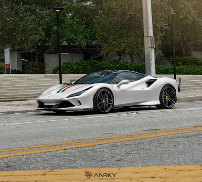 Фото дисков Anrky AN11 на Ferrari F8