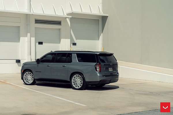 Фото дисков Vossen HF6-5 Серебро на Chevrolet Suburban XII