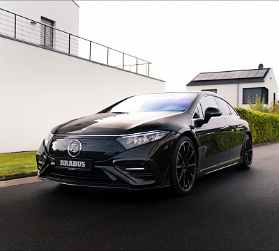 Фото дисков BRABUS Monoblock Z (Platinum Edition) на Mercedes-Benz EQS