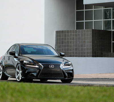 Фото дисков Vossen CV3 на Lexus IS II