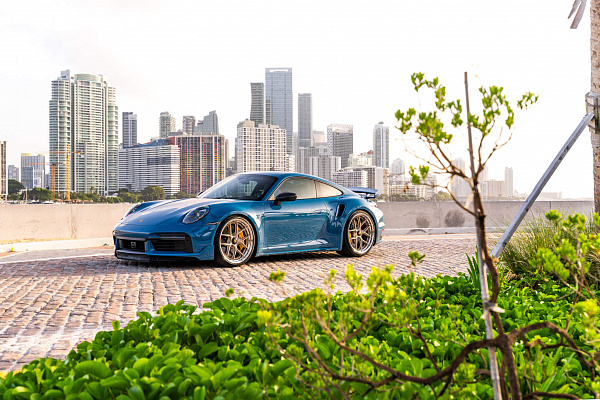 Фото дисков HRE S101SC Сатиновая шампань на Porsche 911 VIII