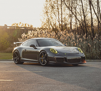 Фото дисков Vossen M-X5 на Porsche 911 VII