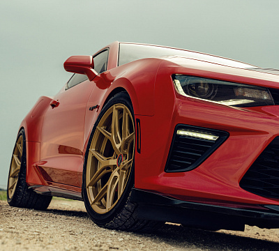 Фото дисков Vossen HF-5 на Chevrolet Camaro VI