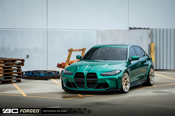 Фото дисков BC Forged HCA165 Сатиновая шампань на BMW 3/M3 (G2x/G80)