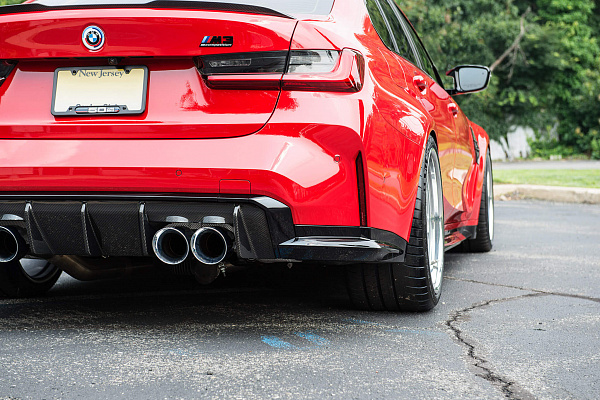 Фото дисков HRE 305 Серебро на BMW 3/M3 (G2x/G80)