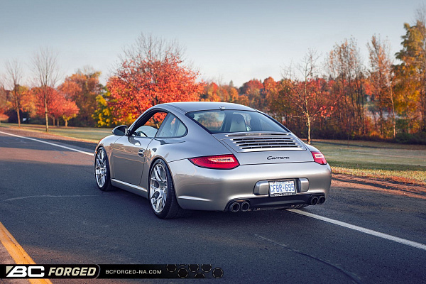 Фото дисков BC Forged KL12 Глянцевый лак на Porsche 911 VI