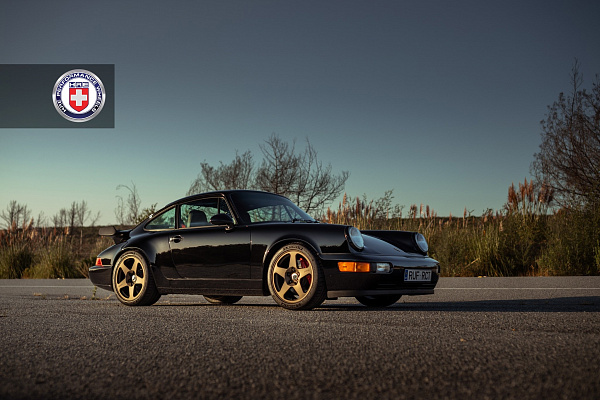 Фото дисков HRE 527M Сатиновая бронза на Porsche 911 III
