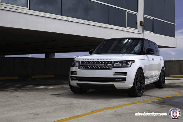 Фото дисков HRE S200 Черный сатин на Land Rover Range Rover IV