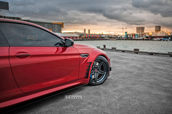 Фото дисков Strasse Wheels SV2 Deep Concave FS Черный сатин на BMW 6/M6 (F06/F13/F12)