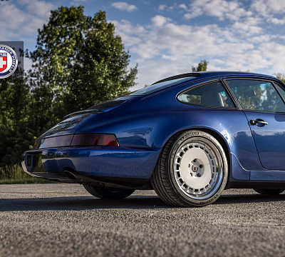 Фото дисков HRE 935 на Porsche 911 III
