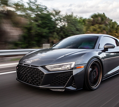 Фото дисков Strasse Wheels SV5 Deep Concave FS на Audi R8 (4S)