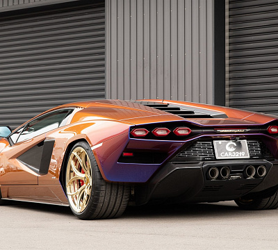 Фото дисков Anrky S2-X0 на Lamborghini Countach