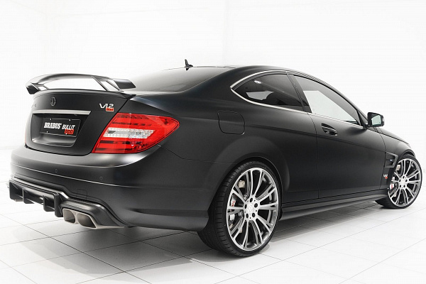 Фото дисков BRABUS Monoblock R Глянцевый графит на Mercedes-Benz C-Class (W204)