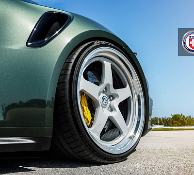 Фото дисков HRE 527 на Porsche 911 VIII