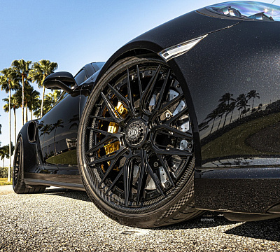 Фото дисков Strasse Wheels SV10M-RS Deep Concave FS на Porsche 911 VII