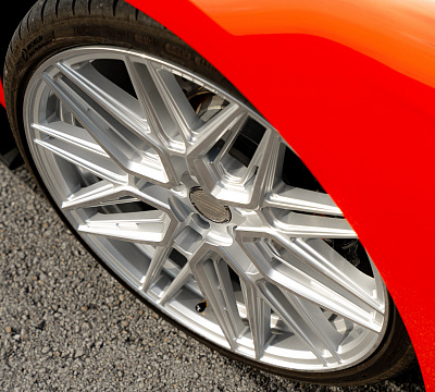 Фото дисков Vossen HF-7 на Ford Mustang VI