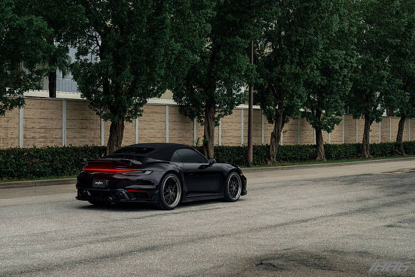 Фото дисков 1886 Wheels S007 Черный сатин на Porsche 911 VIII