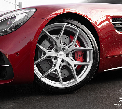 Фото дисков Vossen HF-5 на Mercedes-Benz AMG GT I
