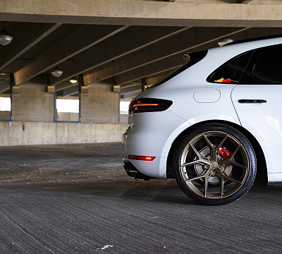 Фото дисков Vossen HF-5 на Porsche Macan I