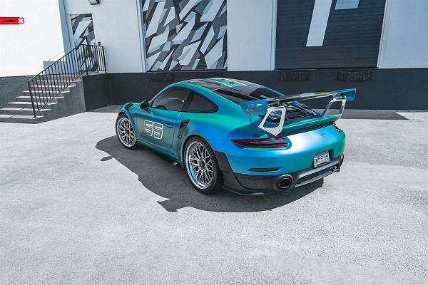 Фото дисков Anrky RS1 Полированный лак на Porsche 911 VII