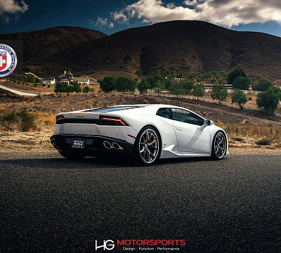 Фото дисков HRE S101 на Lamborghini Huracan