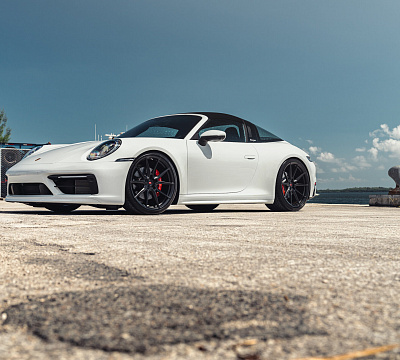 Фото дисков Vossen EVO-2 на Porsche 911 VIII
