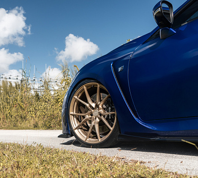Фото дисков Anrky AN12 на Lexus RC