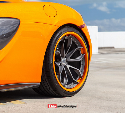 Фото дисков HRE S201 на McLaren 570S