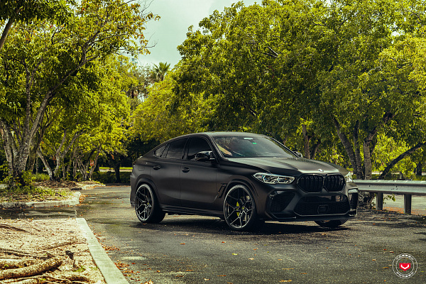 Фото дисков Vossen EVO-4 Черный глянец на BMW X6/X6 M (G06/F96)
