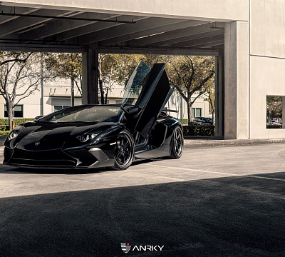 Фото дисков Anrky JDX-316 на Lamborghini Aventador