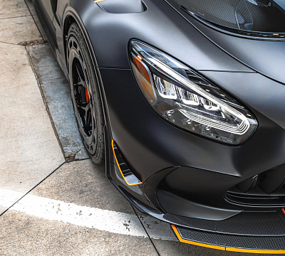 Фото дисков Brixton Forged PF7 Aerotech на Mercedes-Benz AMG GT I