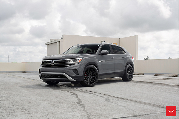 Фото дисков Vossen HF-7 Черный глянец на Volkswagen Atlas