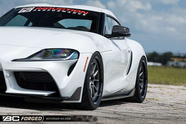 Фото дисков BC Forged LE10 // MLE10 Матовый графит на Toyota Supra A90