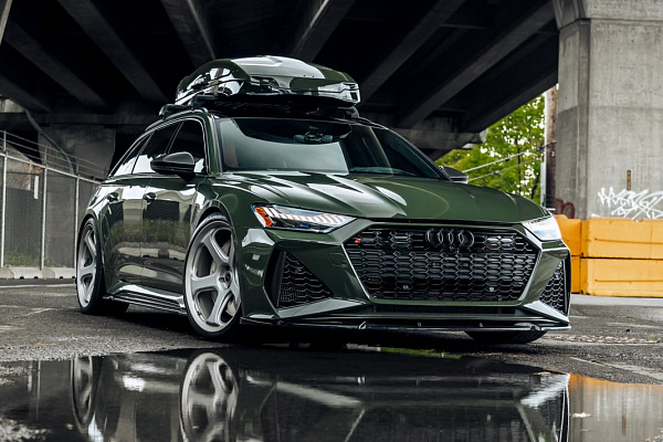 Фото дисков Brixton Forged TR06 Серебро на Audi A/RS 6 (C8)