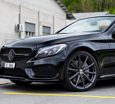 Фото дисков Vossen VFS-10 на Mercedes-Benz C-Class (W205)