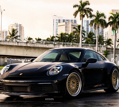 Фото дисков Strasse Wheels SC20 Track на Porsche 911 VIII