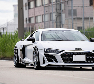 Фото дисков HRE 305M на Audi R8 (4S)