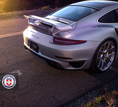 Фото дисков HRE P101 на Porsche 911 VII