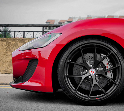 Фото дисков HRE P101 на Maserati GranTurismo I