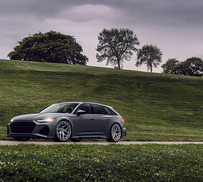 Фото дисков Vossen HFX-1 (5-Lug) на Audi A/RS 7 (4K)