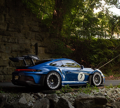 Фото дисков Brixton Forged TR11 AERO1 на Porsche 911 VIII