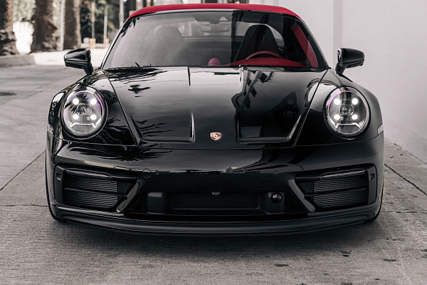 Фото дисков Brixton Forged CM5-RS Черный матовый на Porsche 911 VIII