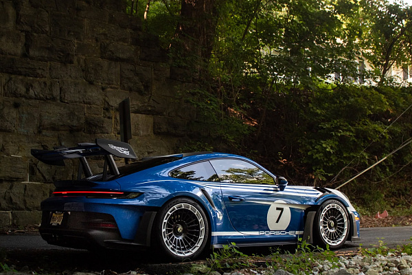 Фото дисков Brixton Forged TR11 AERO1 Белый глянец на Porsche 911 VIII