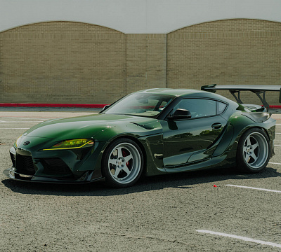 Фото дисков HRE 305 на Toyota Supra A90