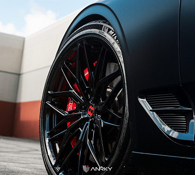 Фото дисков Anrky S1-X1 на Bentley Continental GT III